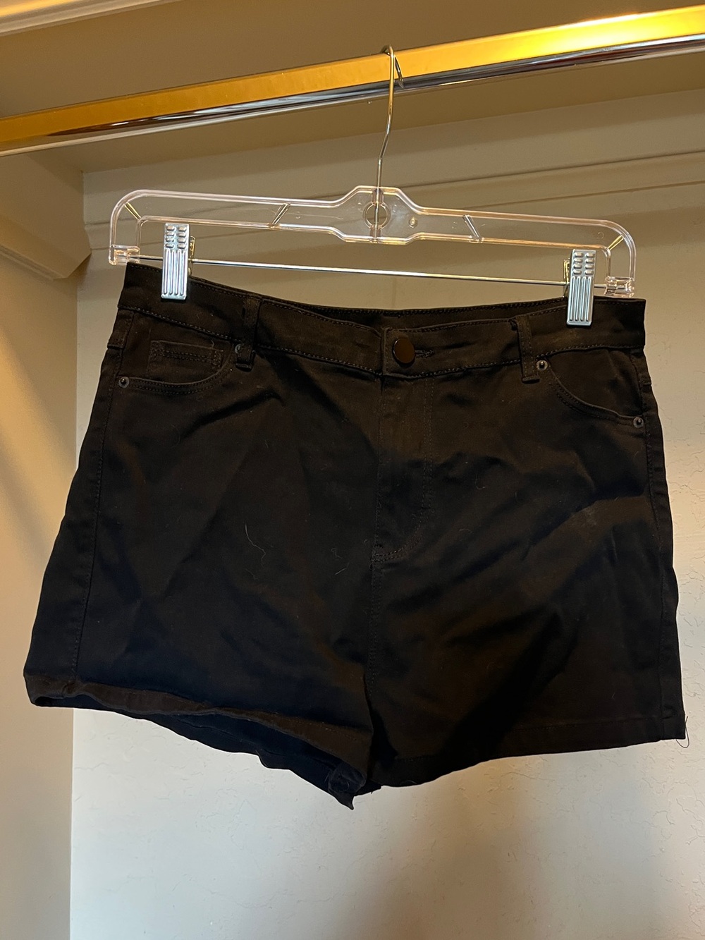 GAP Black Classic Denim-Style Women's Shorts